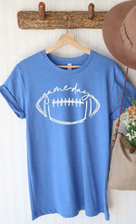 Cursive Football Game Day Graphic Tee - p3 Boutique