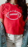 Cursive Football Game Day Graphic Tee - p3 Boutique