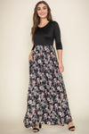 Ditsy Floral Maxi Dress - p3 Boutique