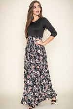 Ditsy Floral Maxi Dress - p3 Boutique