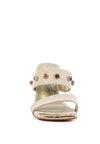EDM Queen Diamante Embellished Glitter Sandals - p3 Boutique
