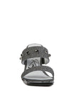 EDM Queen Diamante Embellished Glitter Sandals - p3 Boutique