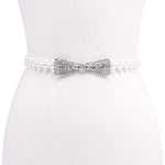 ELASTIC PEARL FASHION BELT - p3 Boutique