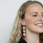 Elle Earrings - Linen - p3 Boutique