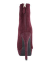 Espiree Microfiber High Heeled Ankle Boots - p3 Boutique