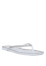 Golightly Diamante Stud Detail Thong Flats - p3 Boutique