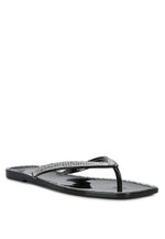 Golightly Diamante Stud Detail Thong Flats - p3 Boutique