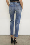 HIGH RISE GIRLFIRNED JEANS - p3 Boutique