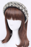 Iconic Mix Crystal Puffy Statement Headband - p3 Boutique