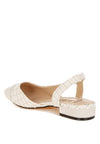 Karita Tweed Slingback Sandals - p3 Boutique