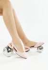 Karita Tweed Slingback Sandals - p3 Boutique
