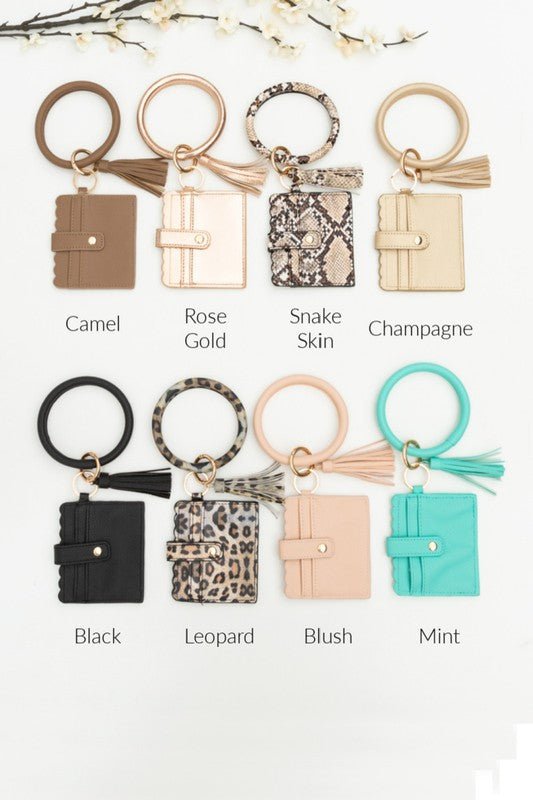 Key Ring ID Wallet Bracelet - p3 Boutique