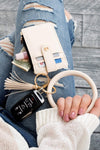 Key Ring Wallet Bracelet ID Zip Up - p3 Boutique