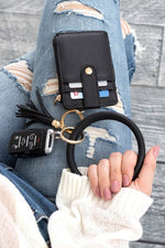 Key Ring Wallet Bracelet ID Zip Up - p3 Boutique