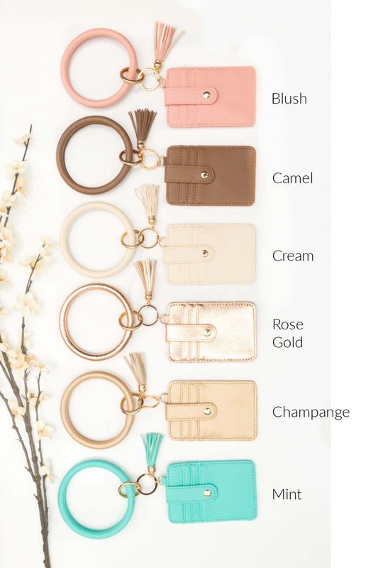 Key Ring Wallet Bracelets - p3 Boutique