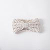 KNITTED BOW WINTER HEAD BAND - p3 Boutique