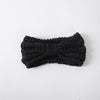 KNITTED BOW WINTER HEAD BAND - p3 Boutique