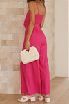 Knot front jumpsuit - p3 Boutique