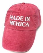 Made in Merica VintageWashed Baseball Cap - p3 Boutique