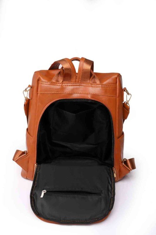 Marcy Zipper Pocket Backpack - p3 Boutique