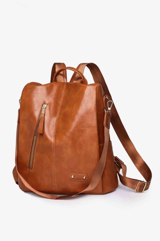 Marcy Zipper Pocket Backpack - p3 Boutique