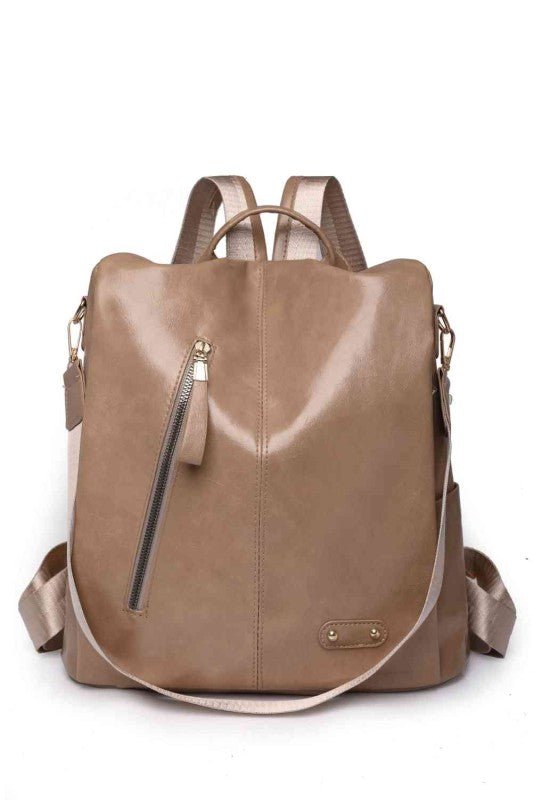 Marcy Zipper Pocket Backpack - p3 Boutique