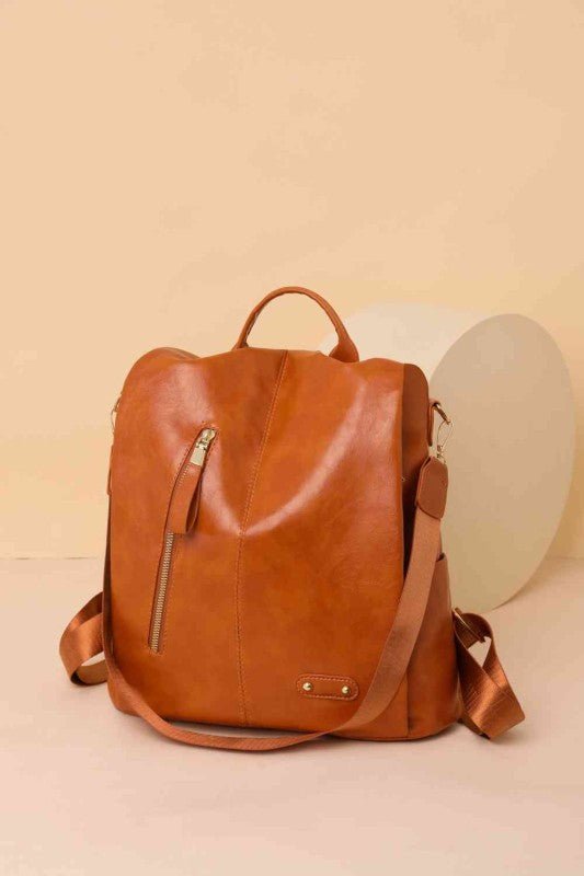 Marcy Zipper Pocket Backpack - p3 Boutique
