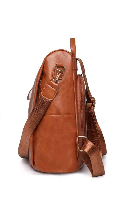 Marcy Zipper Pocket Backpack - p3 Boutique