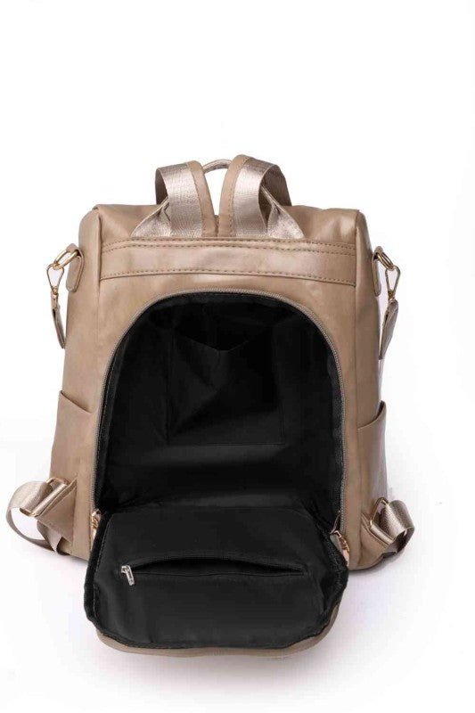 Marcy Zipper Pocket Backpack - p3 Boutique