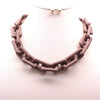MATTE CHAIN NECKLACE SET - p3 Boutique