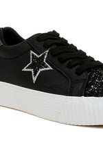 Merida Glitter Patch Chunky Sneakers - p3 Boutique