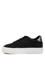 Merida Glitter Patch Chunky Sneakers - p3 Boutique