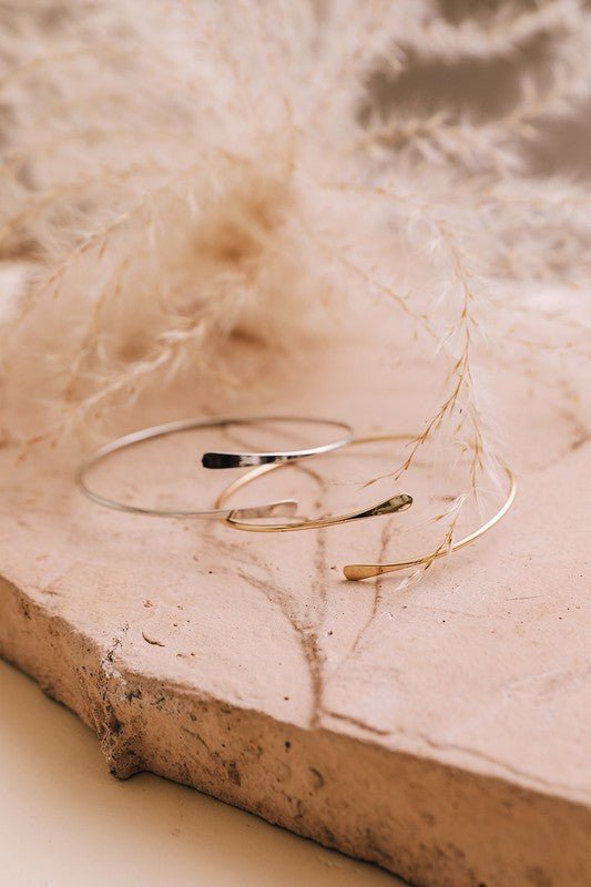 Minimal Arm Cuff/Bangle - p3 Boutique
