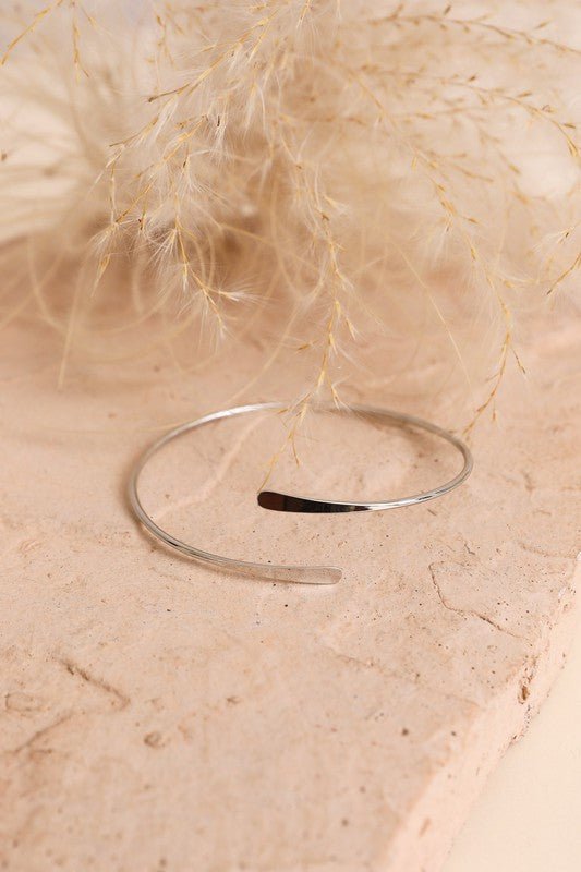 Minimal Arm Cuff/Bangle - p3 Boutique