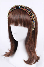 Mix Stone Statement Puffy Headband - p3 Boutique