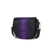 MKF Amalia Croc - Embossed Crossbody Bag by Mia K - p3 Boutique