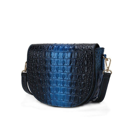MKF Amalia Croc - Embossed Crossbody Bag by Mia K - p3 Boutique