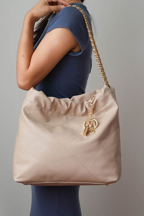 MKF Celestine Quilted Shoulder Bag by Mia K - p3 Boutique