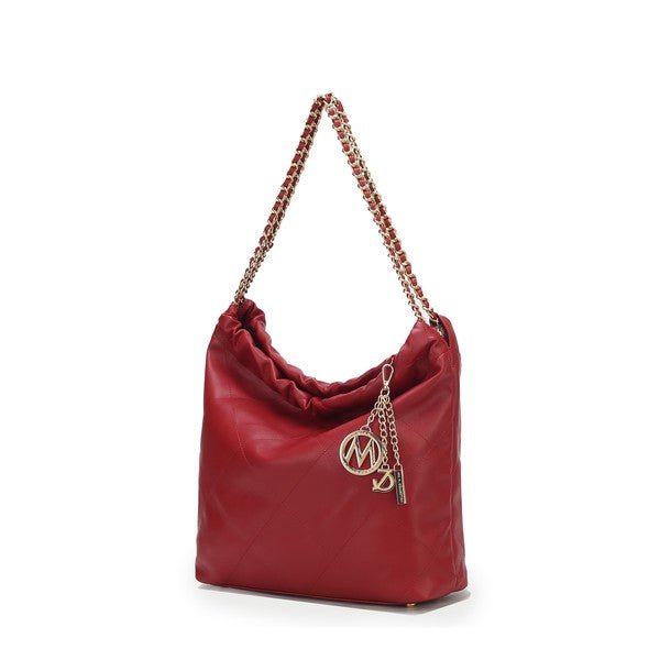 MKF Celestine Quilted Shoulder Bag by Mia K - p3 Boutique