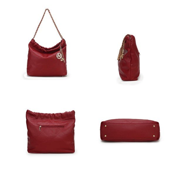 MKF Celestine Quilted Shoulder Bag by Mia K - p3 Boutique