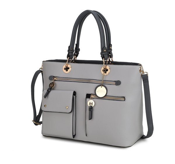 MKF Julia Women Satchel Bag by Mia K - p3 Boutique