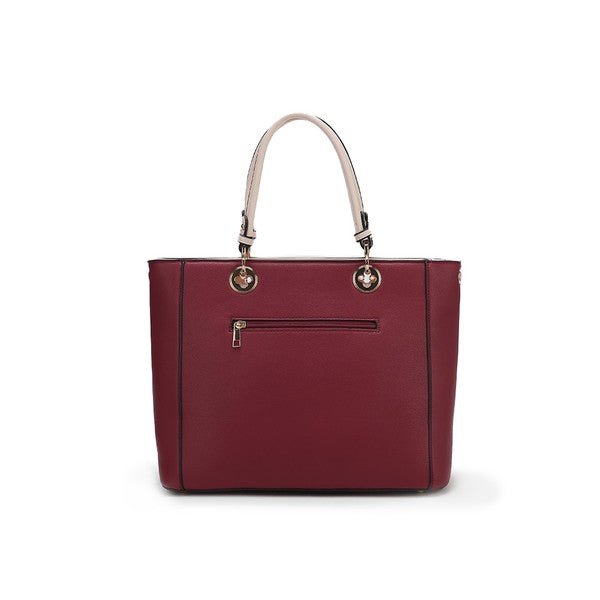 MKF Julia Women Satchel Bag by Mia K - p3 Boutique