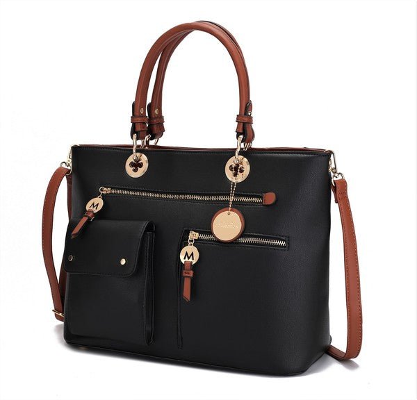 MKF Julia Women Satchel Bag by Mia K - p3 Boutique
