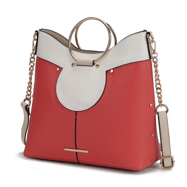 MKF Kylie Top Handle Satchel by Mia K - p3 Boutique