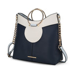 MKF Kylie Top Handle Satchel by Mia K - p3 Boutique