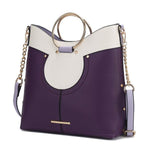 MKF Kylie Top Handle Satchel by Mia K - p3 Boutique