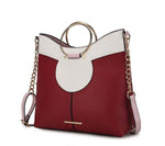 MKF Kylie Top Handle Satchel by Mia K - p3 Boutique