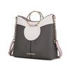 MKF Kylie Top Handle Satchel by Mia K - p3 Boutique