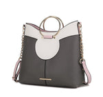 MKF Kylie Top Handle Satchel by Mia K - p3 Boutique