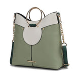 MKF Kylie Top Handle Satchel by Mia K - p3 Boutique